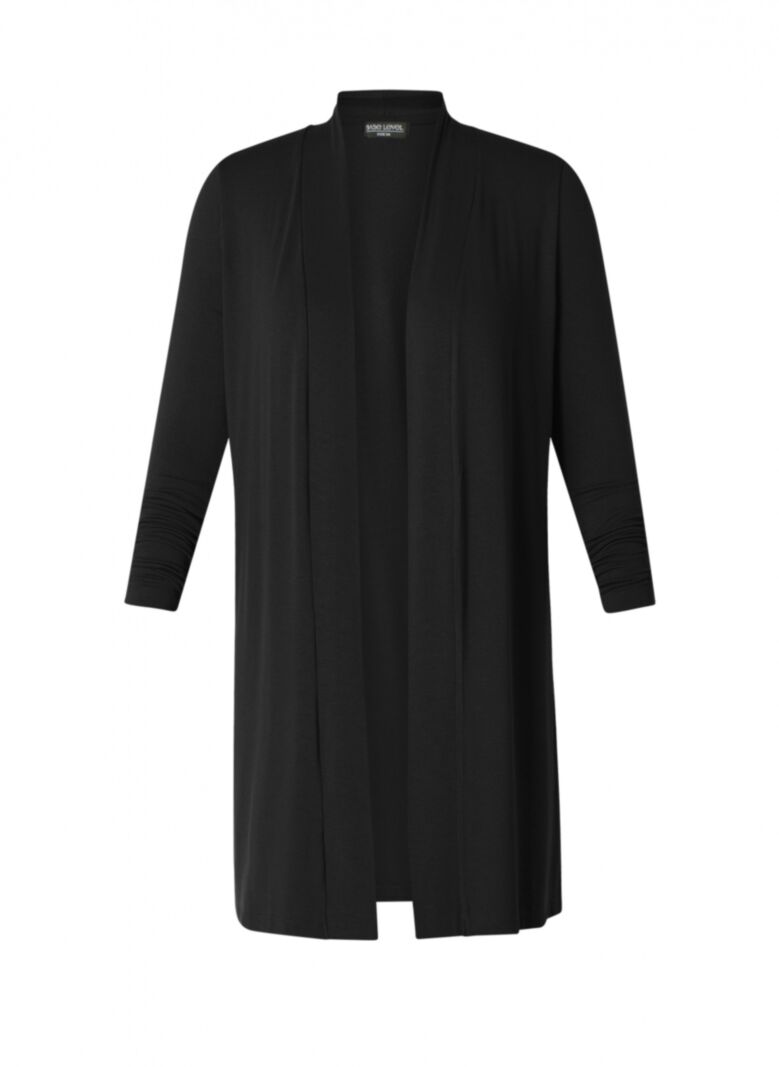 Base Level Curvy Cover ups / Cardigans Black 5(58/60)