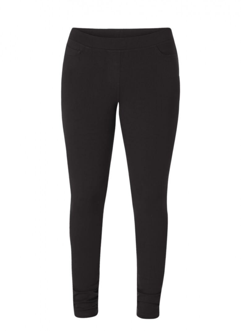 Base Level Curvy Bottoms / Treggings Black 5(58/60)